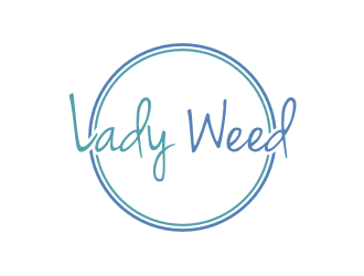 Lady Weed  logo design by puthreeone