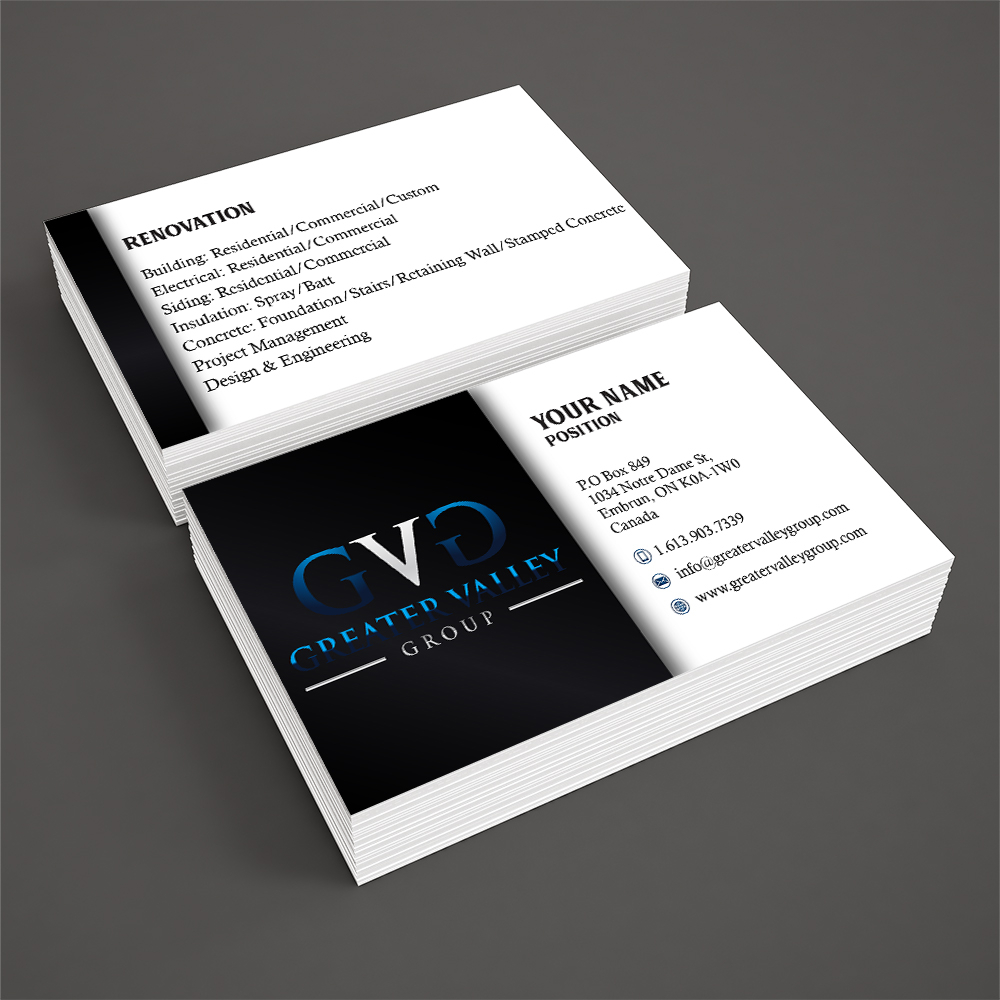 Greater Valley Group (GVG) logo design by Sofia Shakir