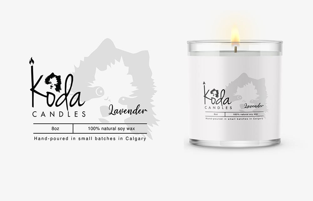Koda Candles logo design by cwrproject