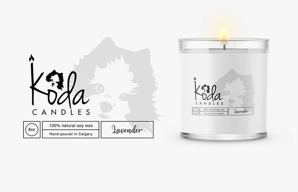 Koda Candles logo design by cwrproject