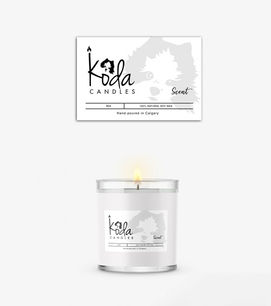 Koda Candles logo design by cwrproject