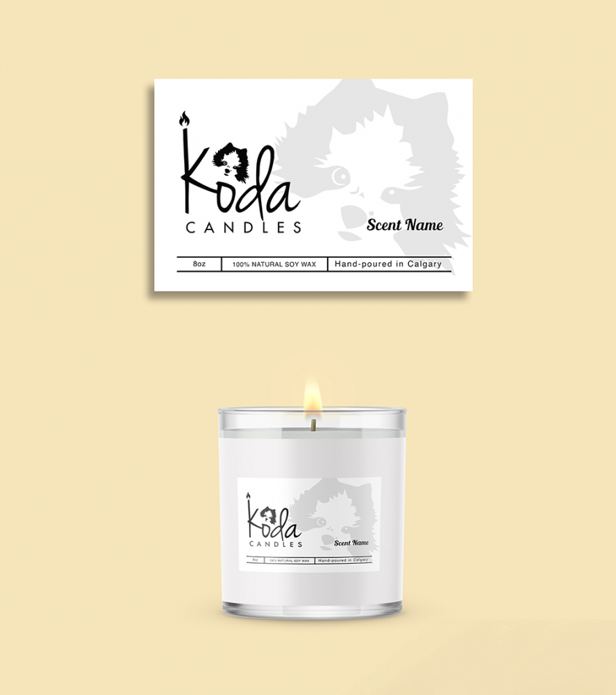 Koda Candles logo design by cwrproject