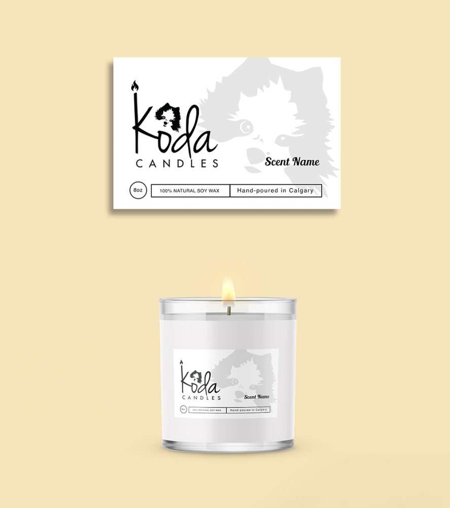 Koda Candles logo design by cwrproject