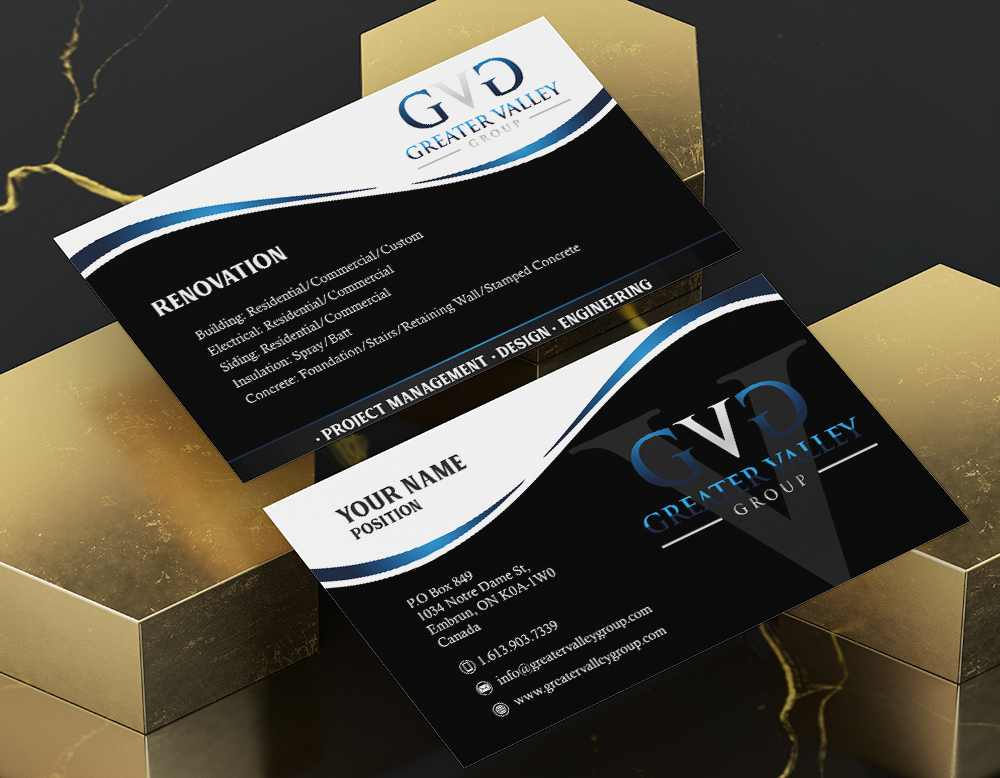 Greater Valley Group (GVG) logo design by Sofia Shakir