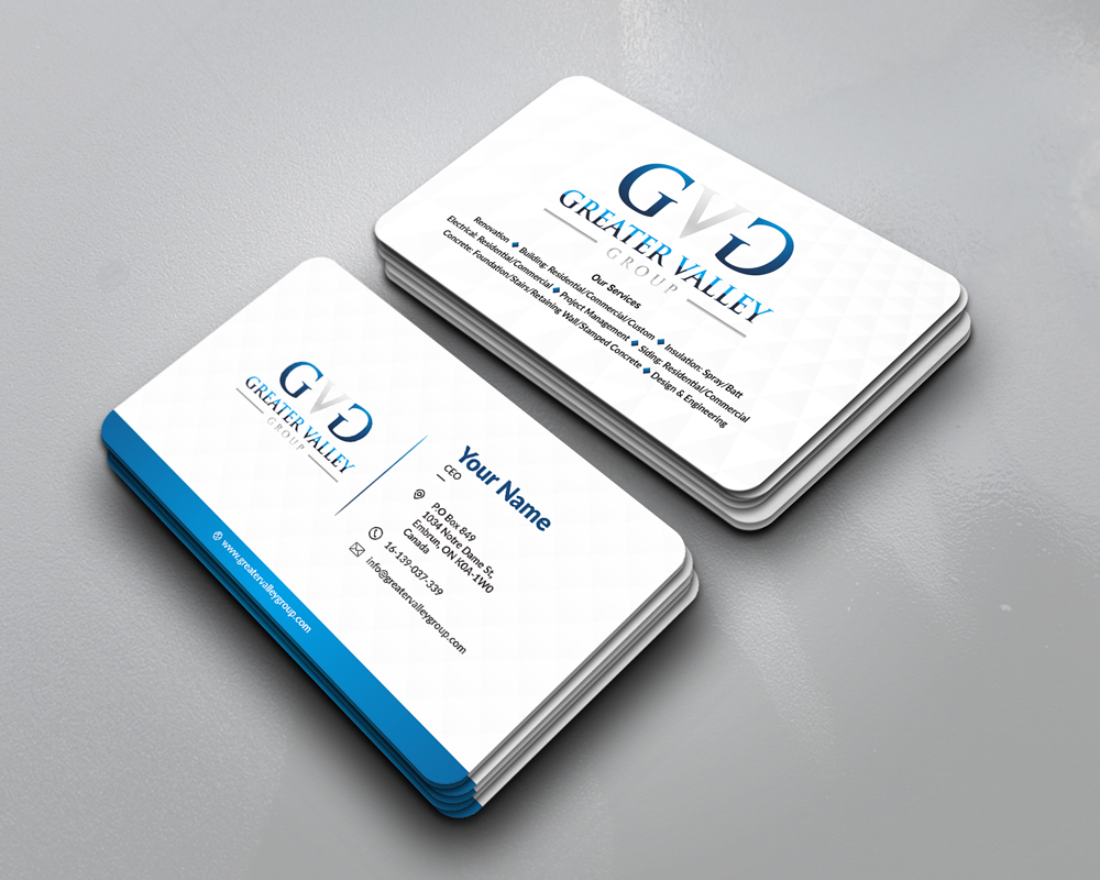 Greater Valley Group (GVG) logo design by Ulid