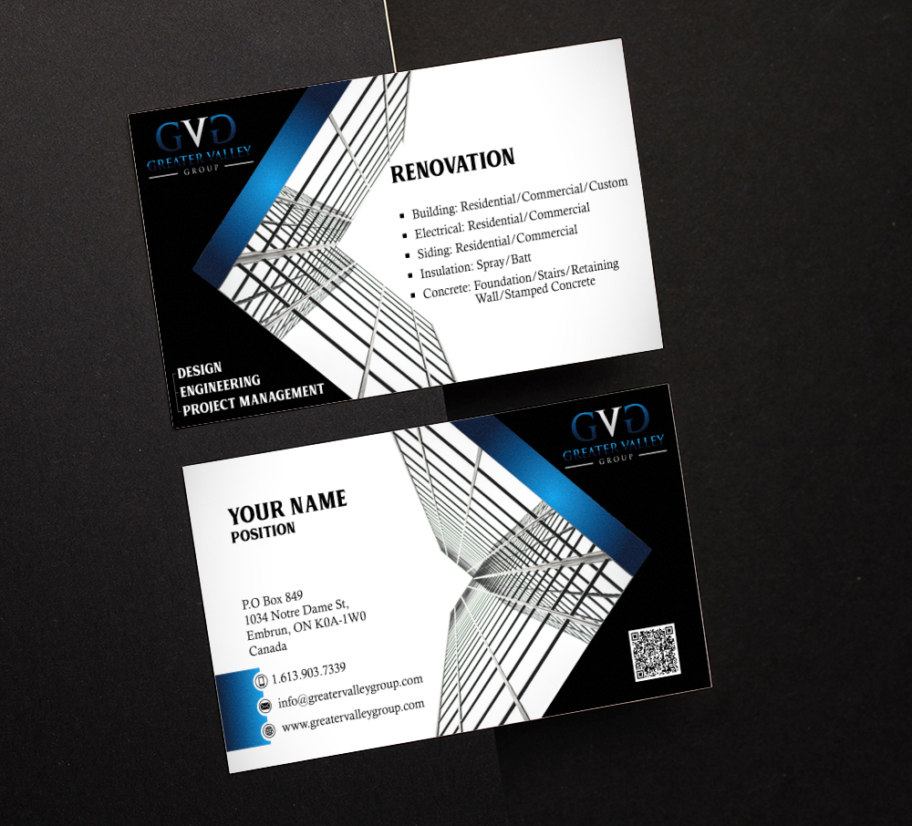 Greater Valley Group (GVG) logo design by Sofia Shakir