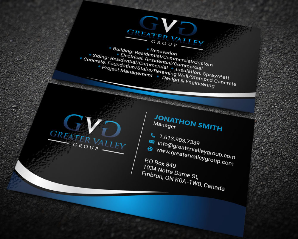Greater Valley Group (GVG) logo design by Boomstudioz