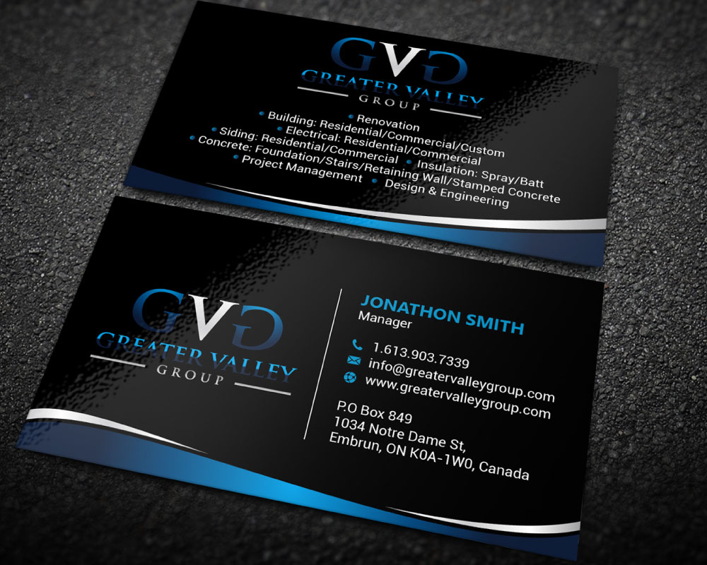 Greater Valley Group (GVG) logo design by Boomstudioz