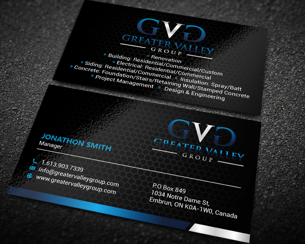 Greater Valley Group (GVG) logo design by Boomstudioz