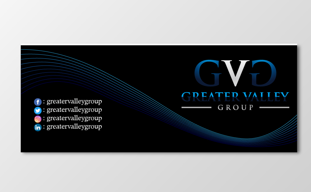 Greater Valley Group (GVG) logo design by Sofia Shakir