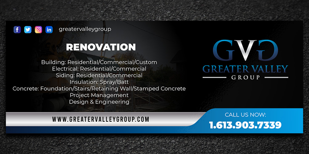 Greater Valley Group (GVG) logo design by Gelotine
