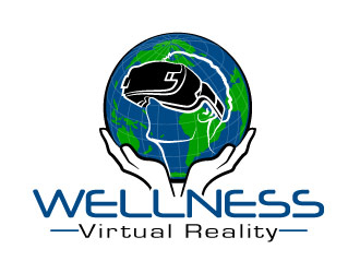 Wellness Virtual Reality  logo design by aRBy