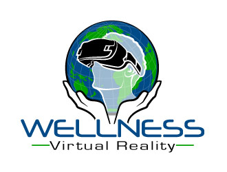 Wellness Virtual Reality  logo design by aRBy