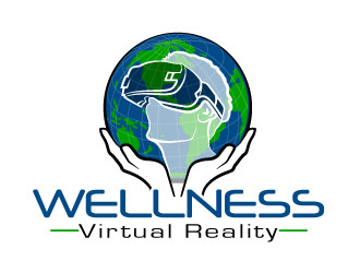Wellness Virtual Reality  logo design by aRBy