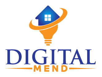 Digital Mend logo design by AamirKhan