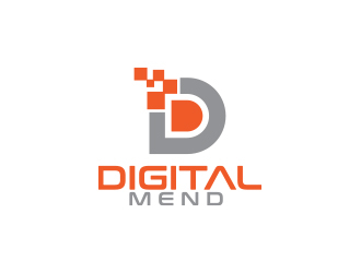 Digital Mend logo design by MarkindDesign