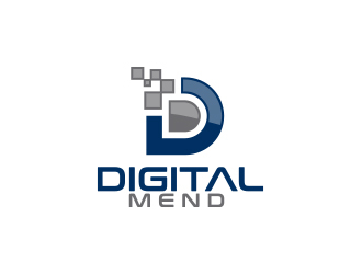 Digital Mend logo design by MarkindDesign