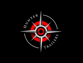 Hunter Trailers logo design by TMOX