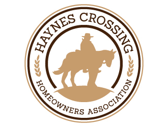 Haynes Crossing Homeowners Association logo design by jaize