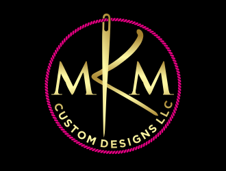 MKM Custom Designs LLC logo design by agus