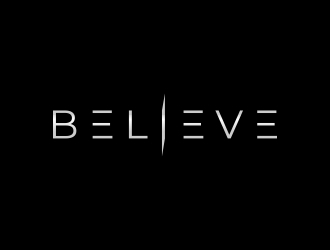 BELIEVE logo design by naldart