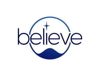 BELIEVE logo design by naldart
