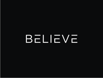 BELIEVE logo design by logitec