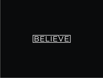 BELIEVE logo design by logitec