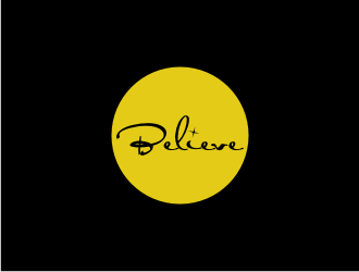 BELIEVE logo design by sodimejo