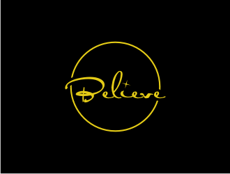BELIEVE logo design by sodimejo
