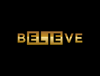 BELIEVE logo design by ageseulopi