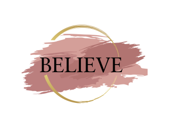 BELIEVE logo design by MUNAROH