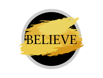 BELIEVE logo design by MUNAROH