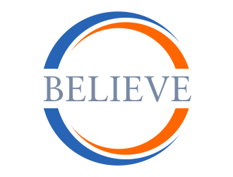 BELIEVE logo design by MUNAROH