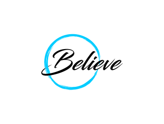 BELIEVE logo design by ubai popi