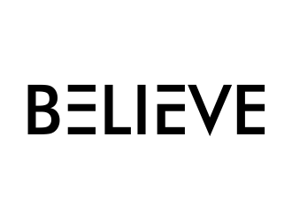 BELIEVE logo design by MariusCC