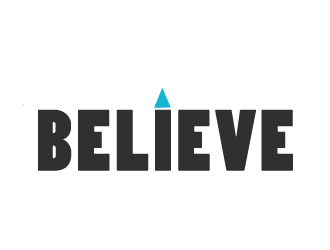 BELIEVE logo design by xien