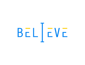 BELIEVE logo design by pilKB
