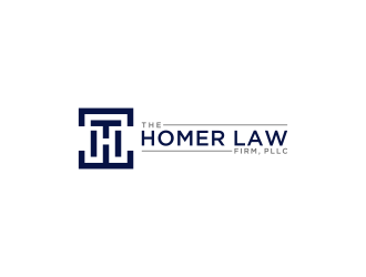 The Homer Law Firm, PLLC logo design by Raynar