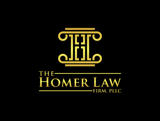 The Homer Law Firm, PLLC logo design by Raynar