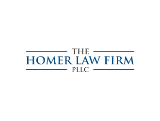 The Homer Law Firm, PLLC logo design by muda_belia