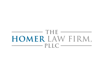 The Homer Law Firm, PLLC logo design by logitec