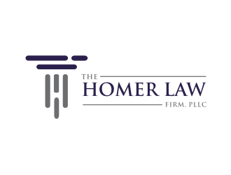 The Homer Law Firm, PLLC logo design by KQ5