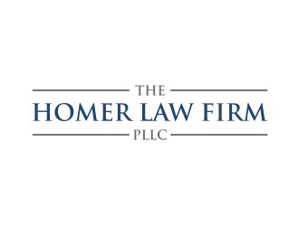 The Homer Law Firm, PLLC logo design by exitum