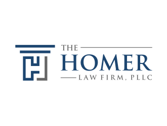 The Homer Law Firm, PLLC logo design by exitum