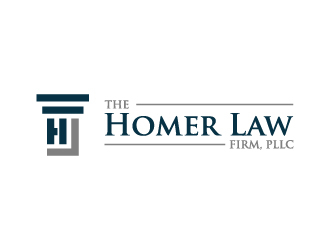 The Homer Law Firm, PLLC logo design by jonggol