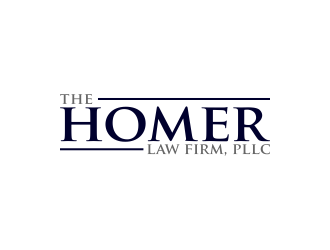 The Homer Law Firm, PLLC logo design by Lavina