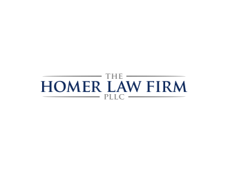 The Homer Law Firm, PLLC logo design by Lavina
