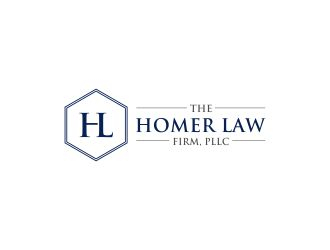 The Homer Law Firm, PLLC logo design by assava