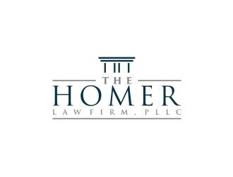 The Homer Law Firm, PLLC logo design by KaySa